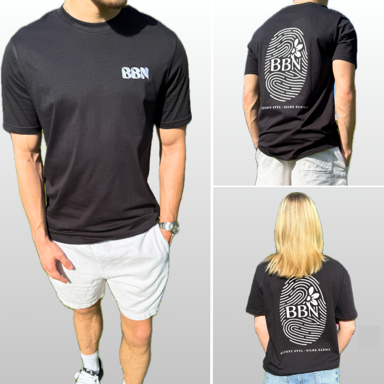 T-shirt noir BBN