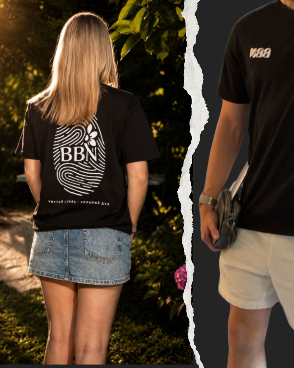 T-shirt noir BBN
